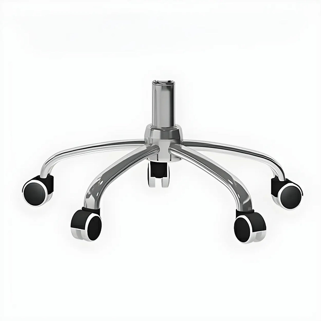 Modern Swivel Black Adjustable Seat Leather Office Chair Image - 8