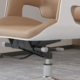 Modern Swivel Conference Silver Base Office Chairs Image - 10