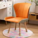 Modern Swivel Leather White Ergonomic Office Chairs Image - 9