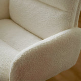 Modern Swivel Task Black Base and Wheels Office Chair Image - 2