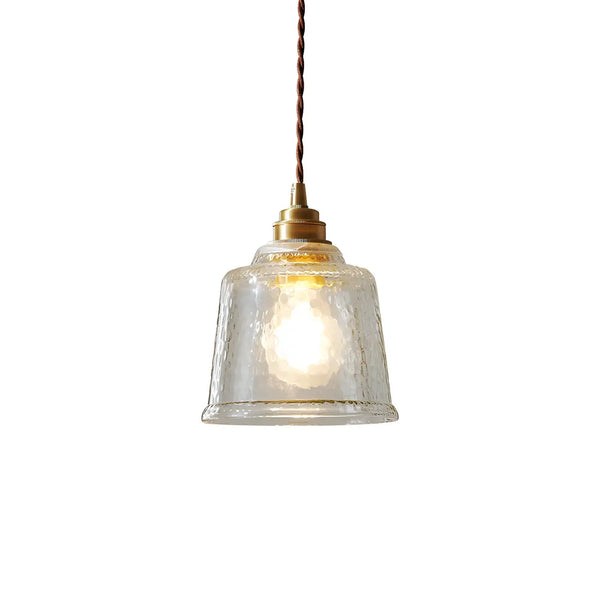 Modern Transparent Clear Glass Bell P...