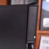 Modern Upholstered Low Back Armless Counter Height Bar Stool Image - 5