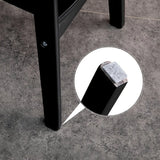 Modern Upholstered Low Back Bucket Bar Stool with Footrest Image - 14