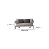 Modern UV Resistant Wicker Grey Patio Conversation Set Image - 19