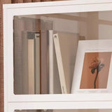 Modern Vertical Metal Standard Barrister Bookcase Large Image - 8
