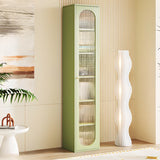 Modern Vertical Rectangular Steel Storage Bookcase Image - 18