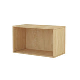 Modern Vibrant Rectangular Wooden Modular Bookcase Image - 12