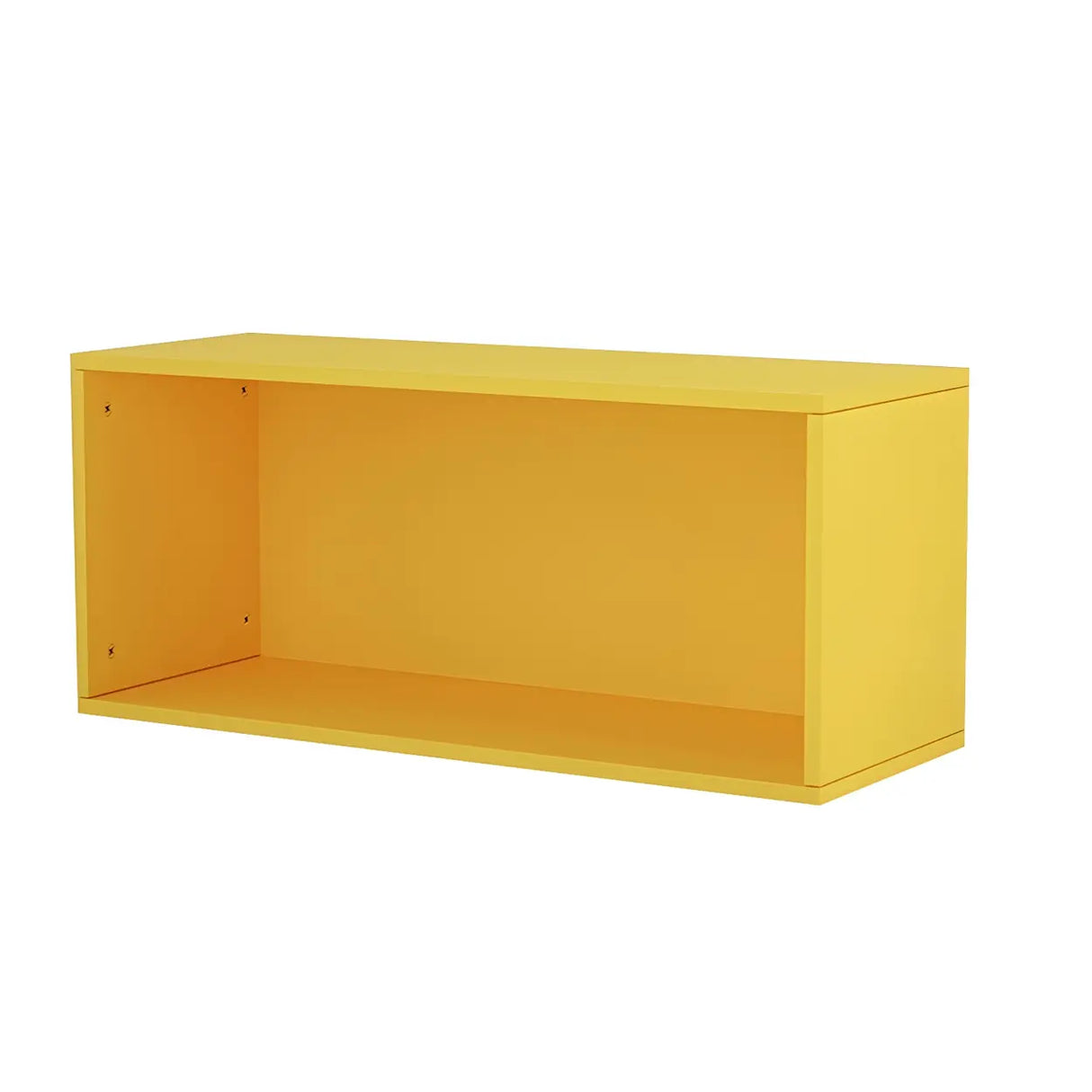 Modern Vibrant Rectangular Wooden Modular Bookcase Image - 18