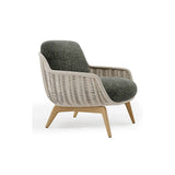 Modern Waterproof Outdoor Woven Lounge Chair Patio Sofa Image - 3