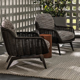 Modern Waterproof Outdoor Woven Lounge Chair Patio Sofa Image - 5