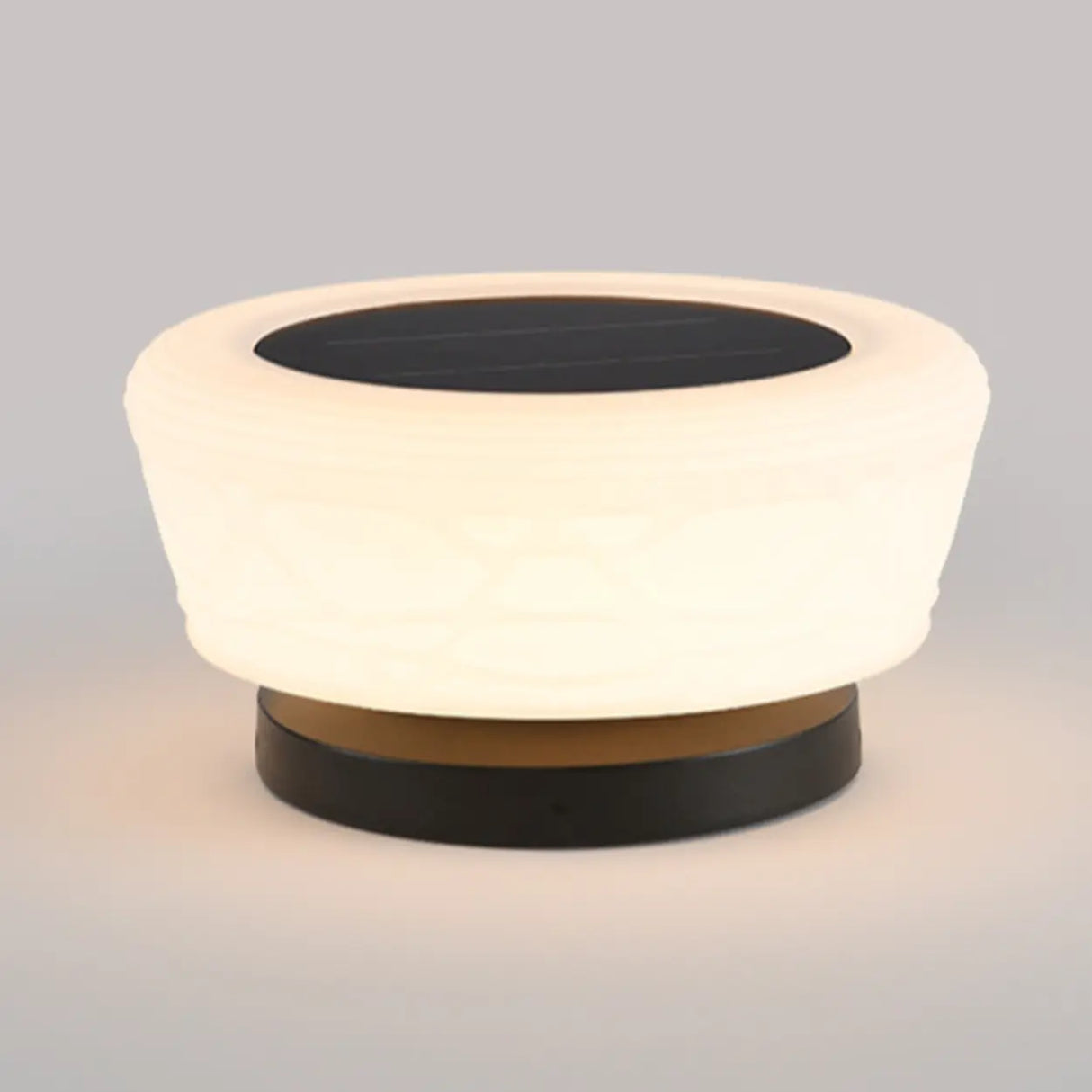 Modern Waterproof Solar LED Outdoor Garden Pillar Light Image - 10