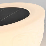 Modern Waterproof Solar LED Outdoor Garden Pillar Light Image - 12