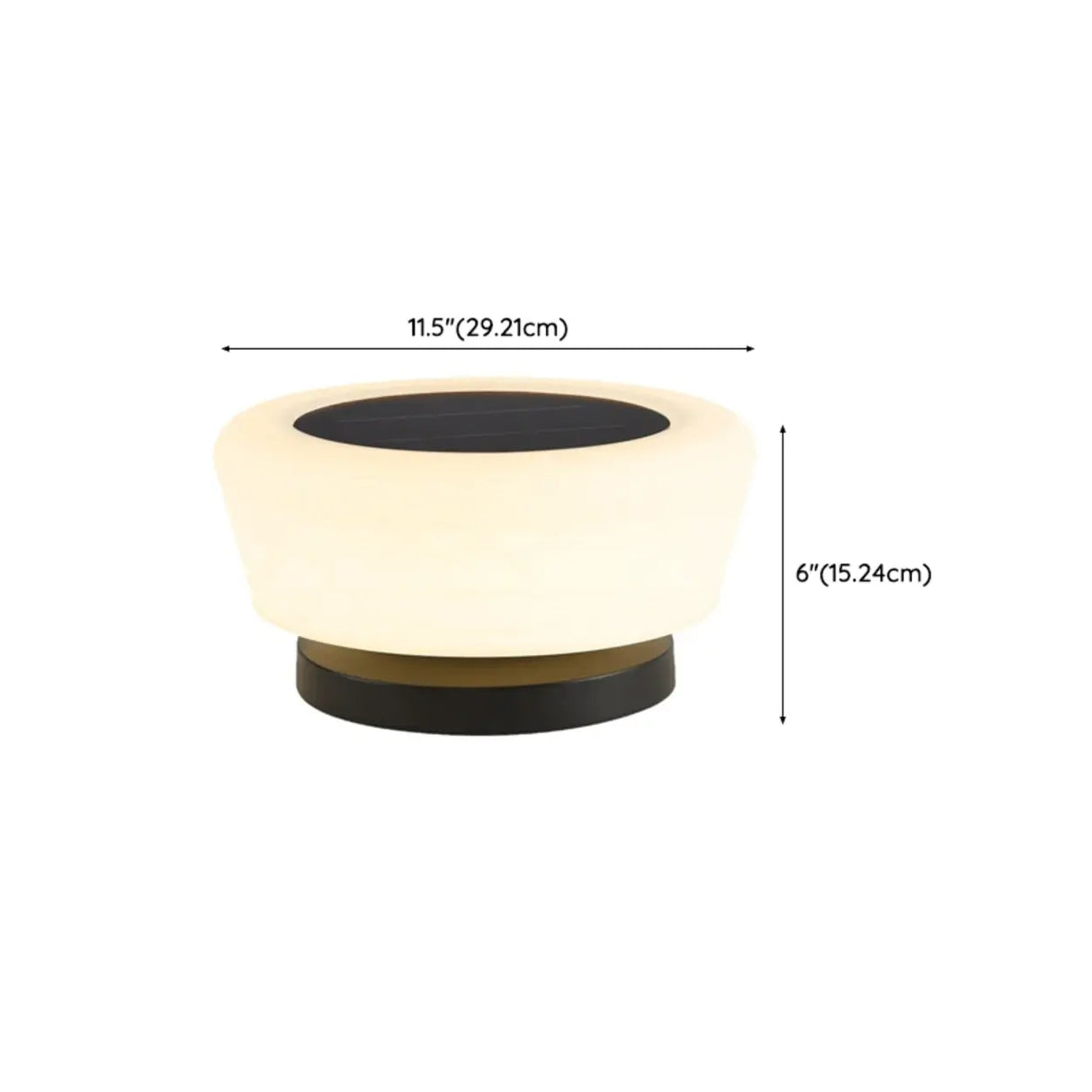 Modern Waterproof Solar LED Outdoor Garden Pillar Light Image - 15