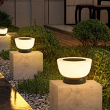 Modern Waterproof Solar LED Outdoor Garden Pillar Light Image - 2