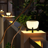 Modern Waterproof Solar LED Outdoor Garden Pillar Light Image - 3