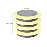 Modern Waterproof Solar LED Tiered Pillar Cap Light Image - 17