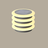 Modern Waterproof Solar LED Tiered Pillar Cap Light Image - 7