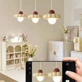 Modern White 3 Lights Resin Flower Dining Room Pendant Light Image - 10