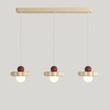 Modern White 3 Lights Resin Flower Dining Room Pendant Light Image - 5