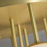 Modern White Bubble Glass Flush Mount Ceiling Light Image - 6