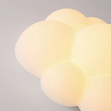 Modern White Chandeliers Cloud Pendant Light Living Room Image - 3