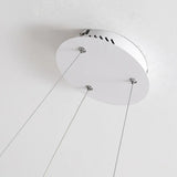 Modern White Chandeliers Cloud Pendant Light Living Room Image - 4