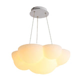Modern White Chandeliers Cloud Pendant Light Living Room Image - 5