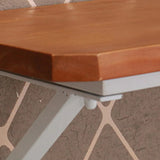 Modern Wood Adjustable Wall-Mounted Bar Table Image - 8