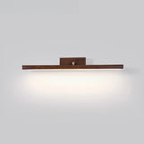 Modern Wood Linear LED Bathroom Vanity Mirror Light  Image - 2