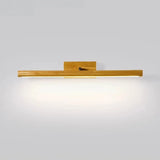 Modern Wood Linear LED Bathroom Vanity Mirror Light  Image - 9