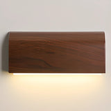 Modern Wooden Minimalist Wall Sconce Light Image - 6