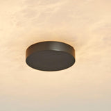 Modish Circular Stone Semi-Flush Mount Ceiling Light Image - 14