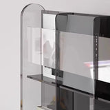 Modish Closed 4-Shelves Vertical Display Bookcases Image - 9