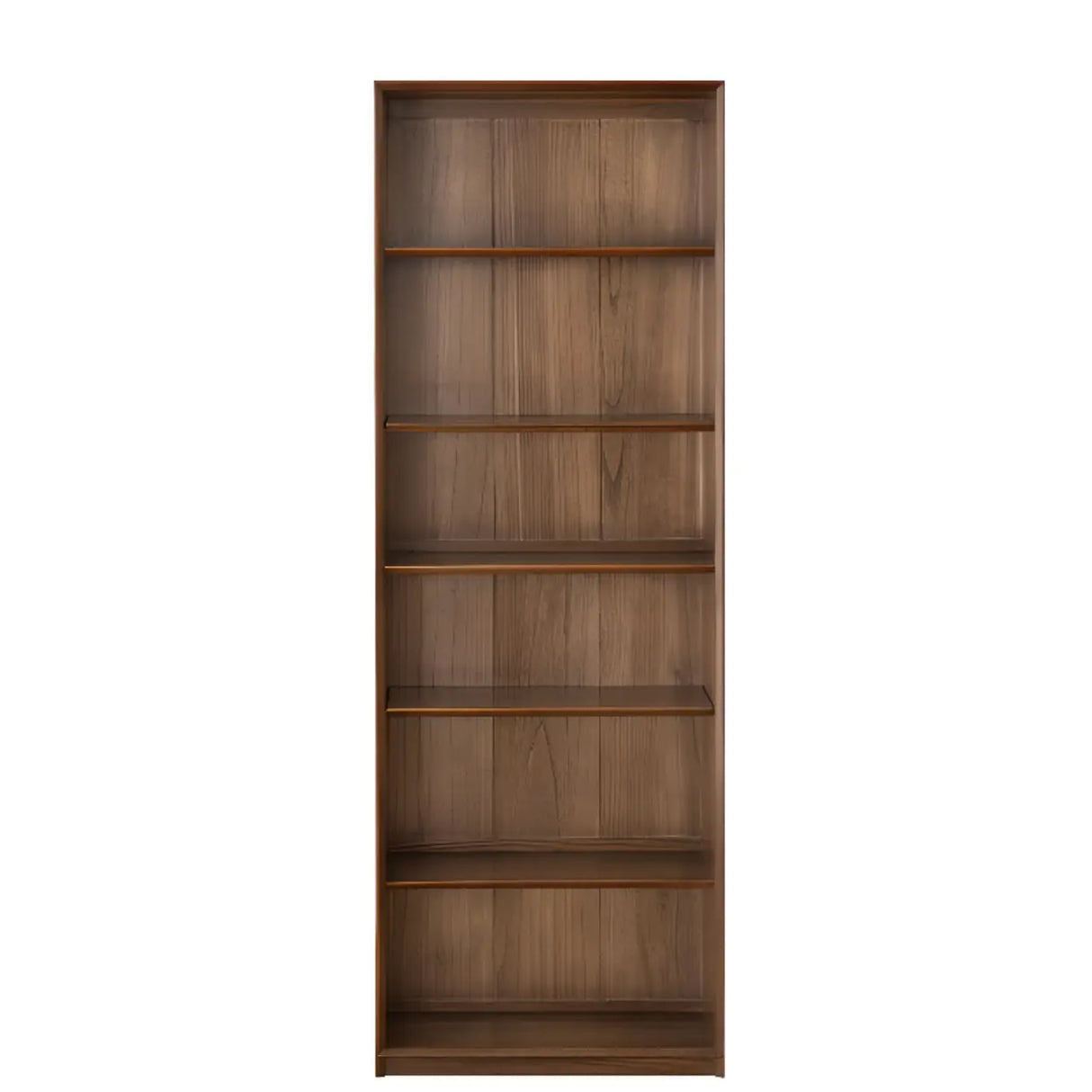 Modish Closed Vertical Wooden Large Storage Bookcase Image - 17