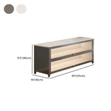 Modish French Glass Door Closed Metal Small Bookcase Image - 21
