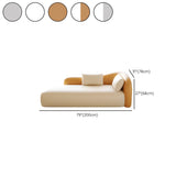 Modish Genuine Leather Upholstered Right-Arm Chaise Image - 20
