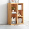 Modish Horizontal Rectangular Wood Bookcases White Image - 15