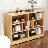 Modish Horizontal Rectangular Wood Bookcases White Image - 16