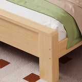 Modish Queen Headboard Wood Storage Bed with Drawers Image - 7