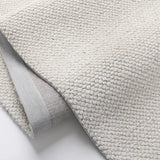 Modish Rectangular Wool Gray Solid Color Area Rug Image - 12