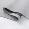 Modish Rectangular Wool Gray Solid Color Area Rug Image - 8