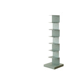 Modish Vertical Simple Alloy Tower Narrow Bookcase Image - 29