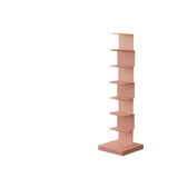 Modish Vertical Simple Alloy Tower Narrow Bookcase Image - 32