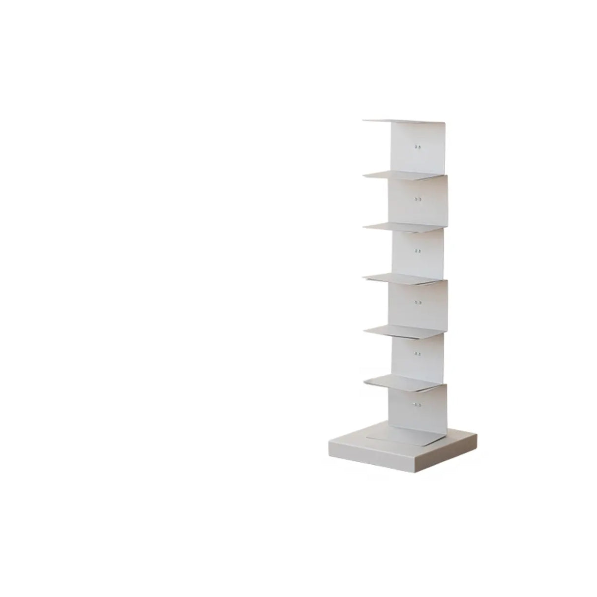 Modish Vertical Simple Alloy Tower Narrow Bookcase Image - 37
