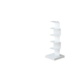 Modish Vertical Simple Alloy Tower Narrow Bookcase Image - 39