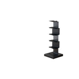 Modish Vertical Simple Alloy Tower Narrow Bookcase Image - 40