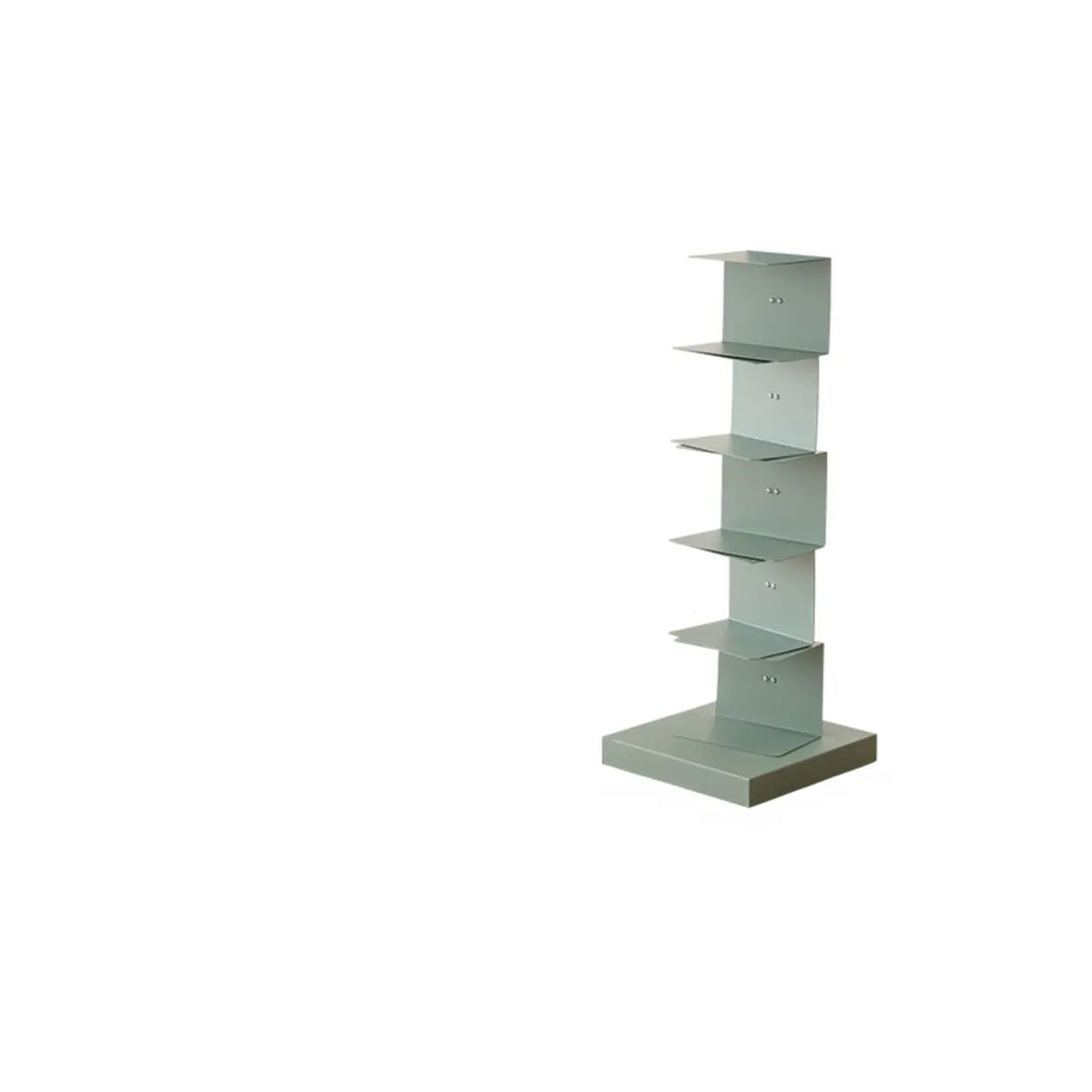 Modish Vertical Simple Alloy Tower Narrow Bookcase Image - 41