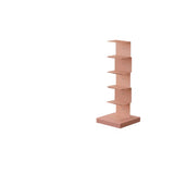 Modish Vertical Simple Alloy Tower Narrow Bookcase Image - 44