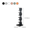 Modish Vertical Simple Alloy Tower Narrow Bookcase Image - 47