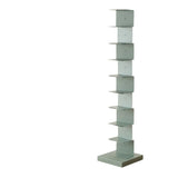 Modish Vertical Simple Alloy Tower Narrow Bookcase Image - 8